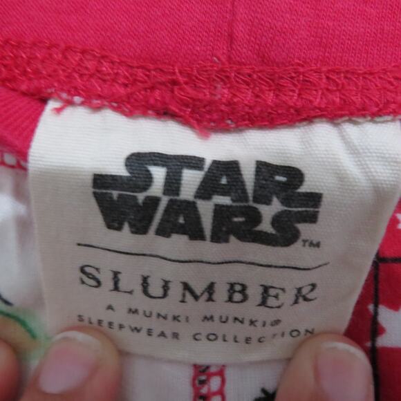 Munki Munki Slumber Collection Kids 12 Star Wars Baby Yoda Holiday Pajama Set - Picture 10 of 10